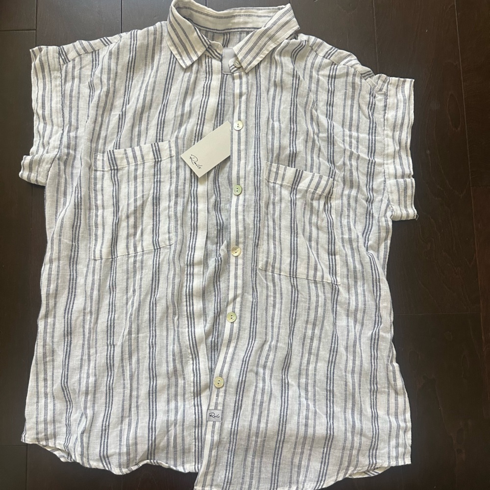 Rails short sleeved button down NWT
